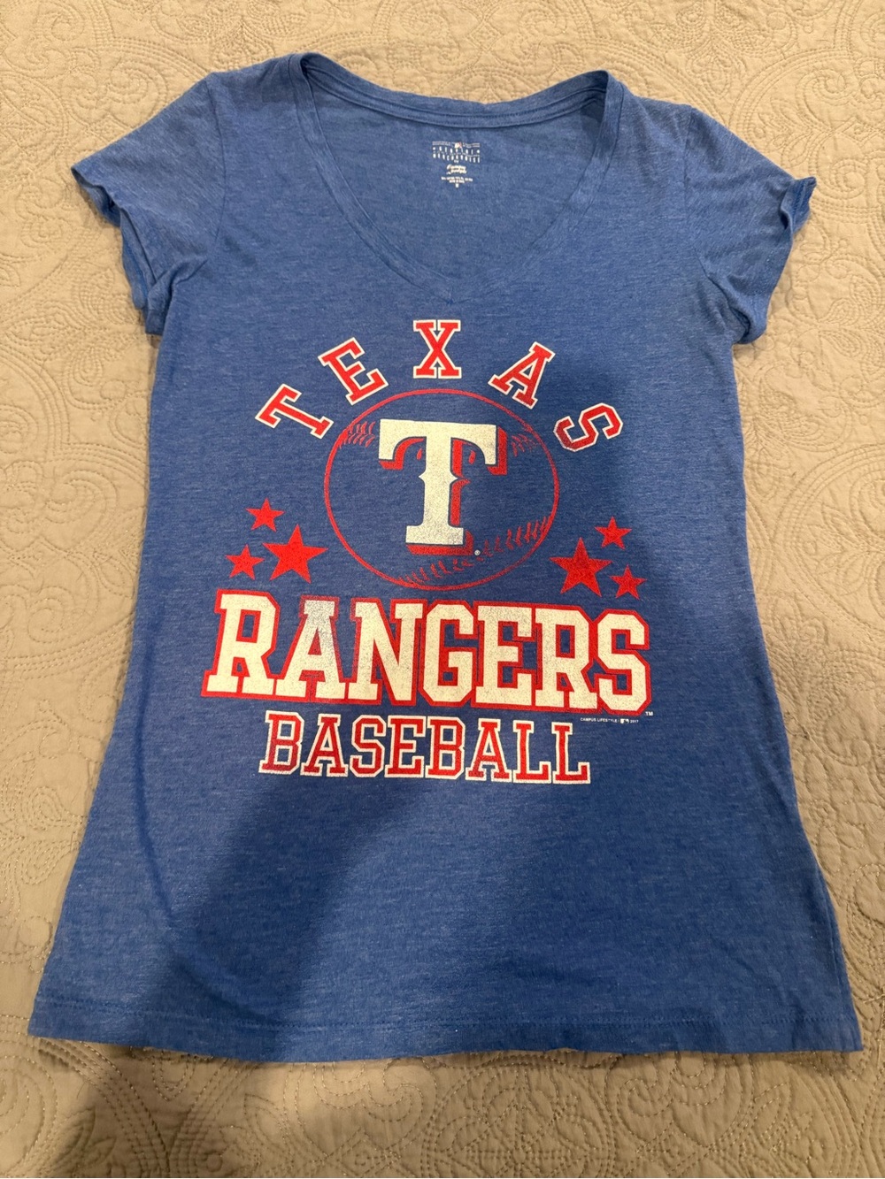 Texas Rangers Woman’s Baseball Tee